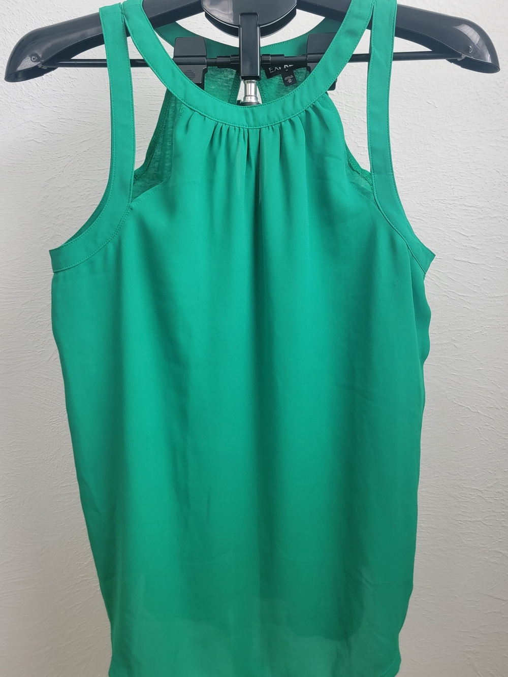 Express Bright Green Halter Neck Camisole